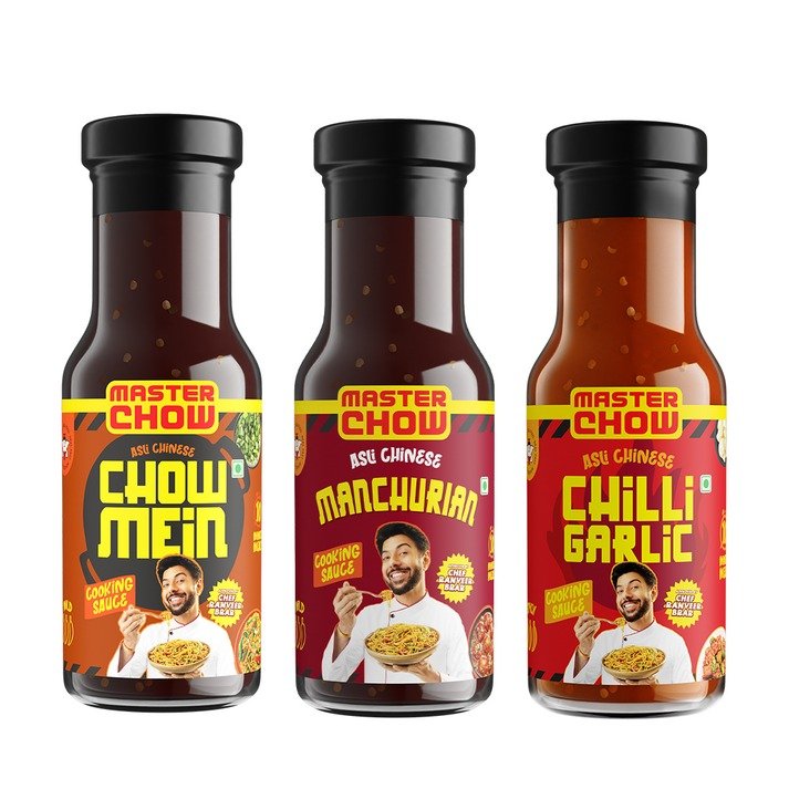 master MasterChow CHILLI GARLIC CHUTNEY 250gms(16ctn) (Copy) - Image 1